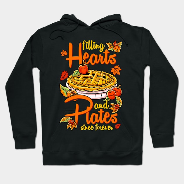 Thanksgiving Friendsgiving Autumn Fall Season Hoodie by E